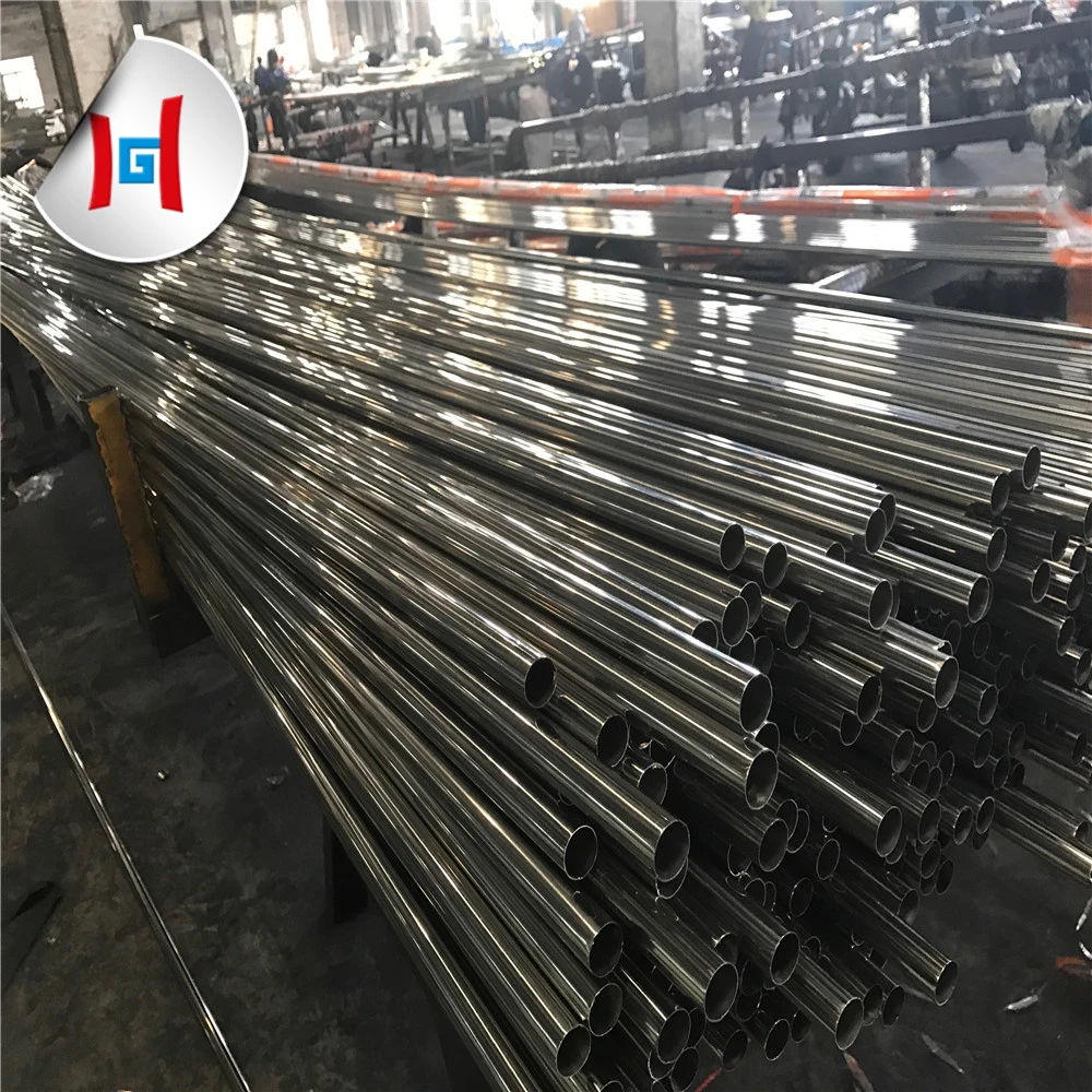 Polished Stainless Steel Square Pipes Hairline Weld Square Stainless Steel Pipe