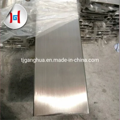 Polished Stainless Steel Square Pipes Hairline Weld Square Stainless Steel Pipe