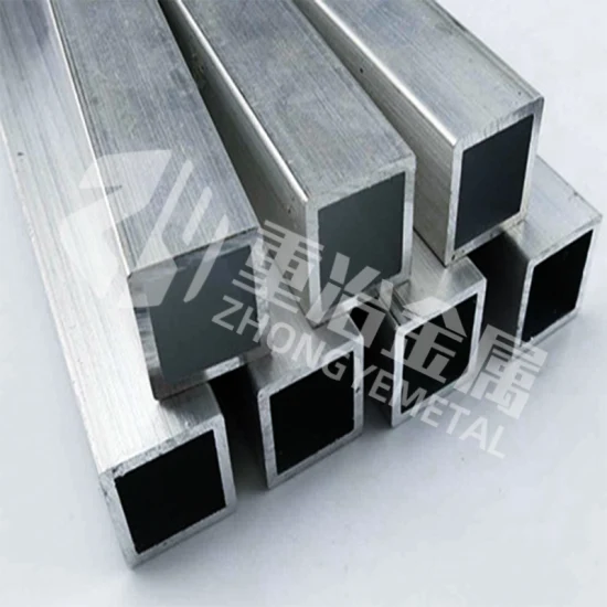 High Quality Copper Plate/Stainless Steel Coil/Galvanized Color Map/Carbon /Aluminium Strip ASTM GB JIS En ISO 6060 1070 1100 2A12 7075 Aluminum Square Tube